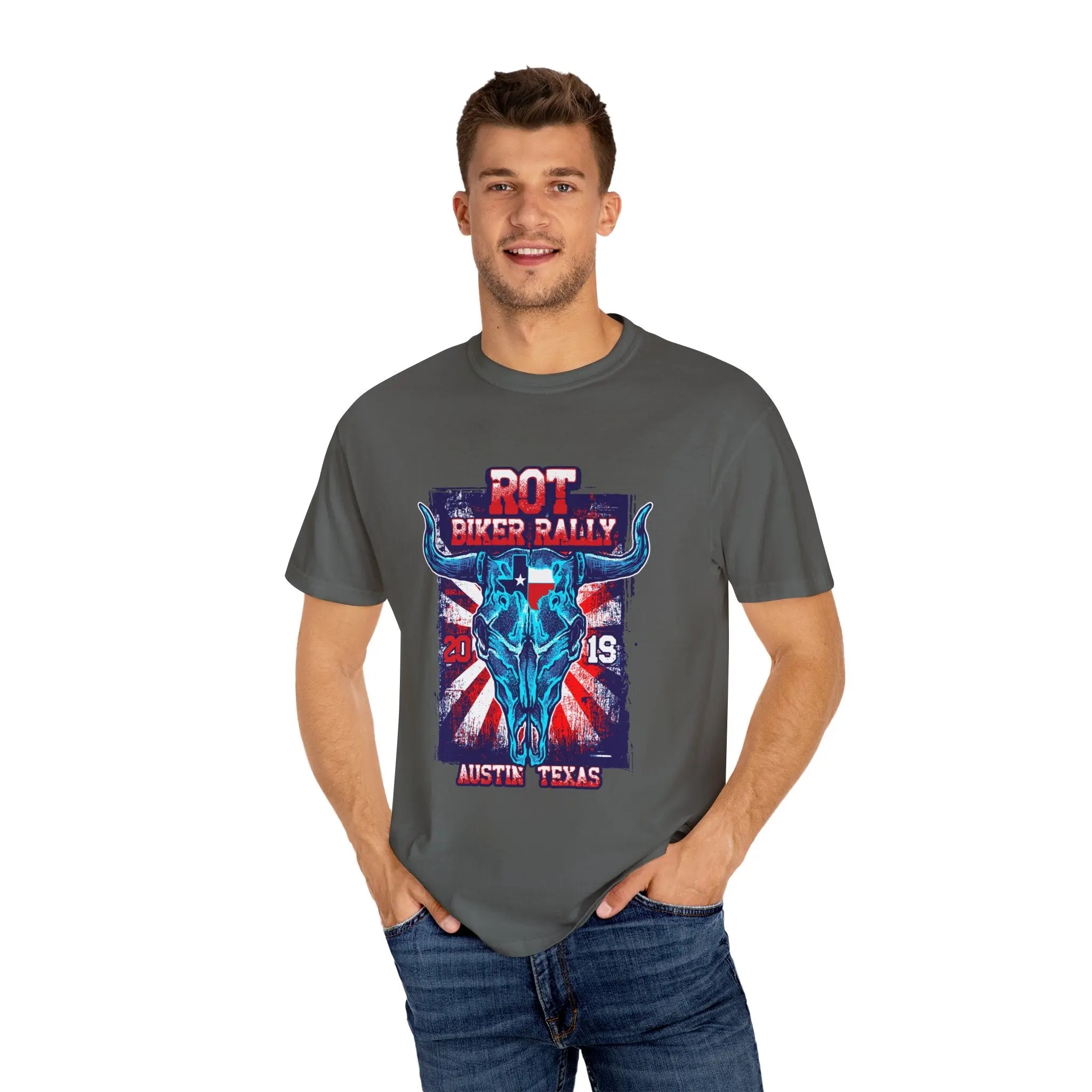 ROT Biker Rally Austin Texas 2019 Graphic T-Shirt - Sinful Threads