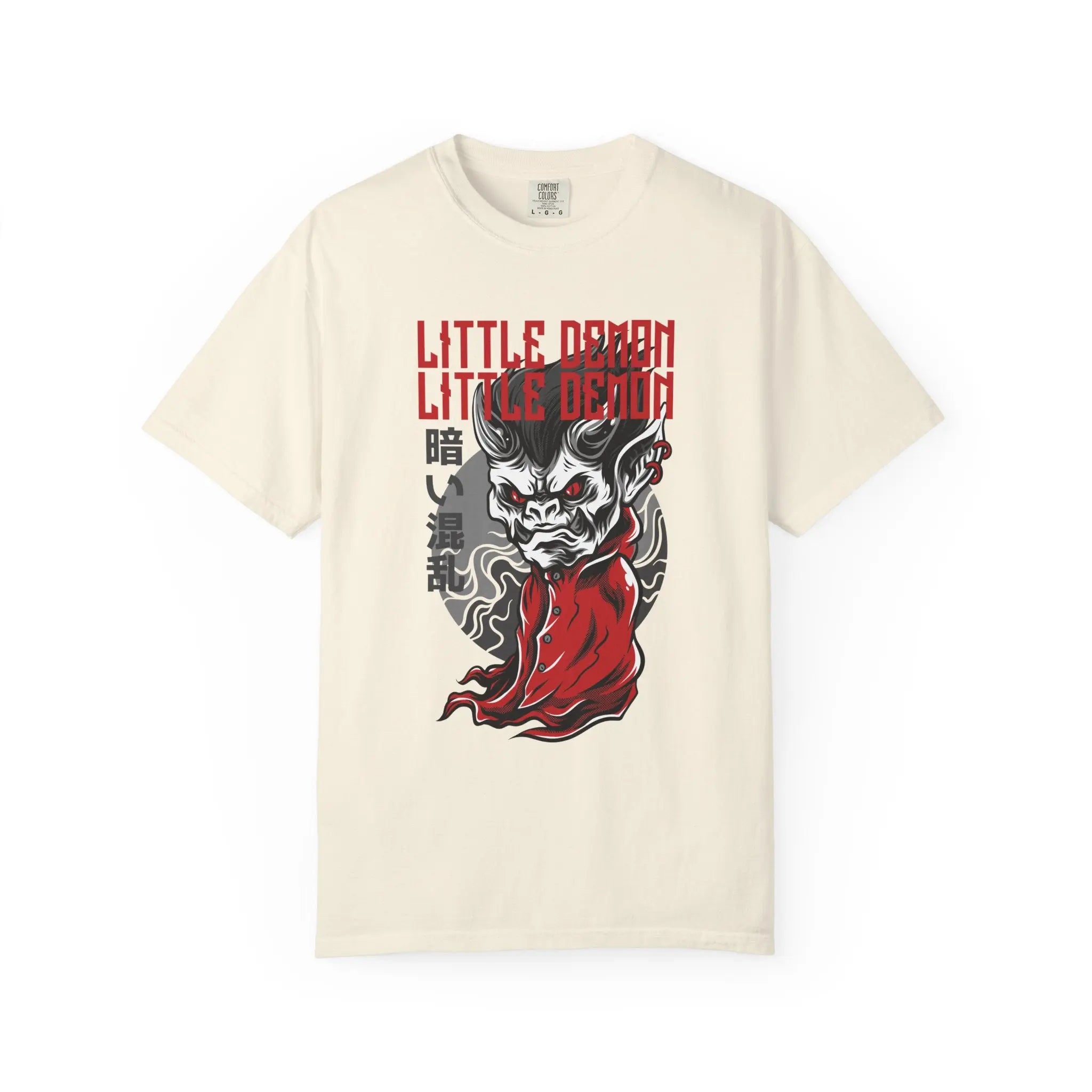 Little Demon Graphic Tee with Bold Art T-Shirt - Sinful Threads