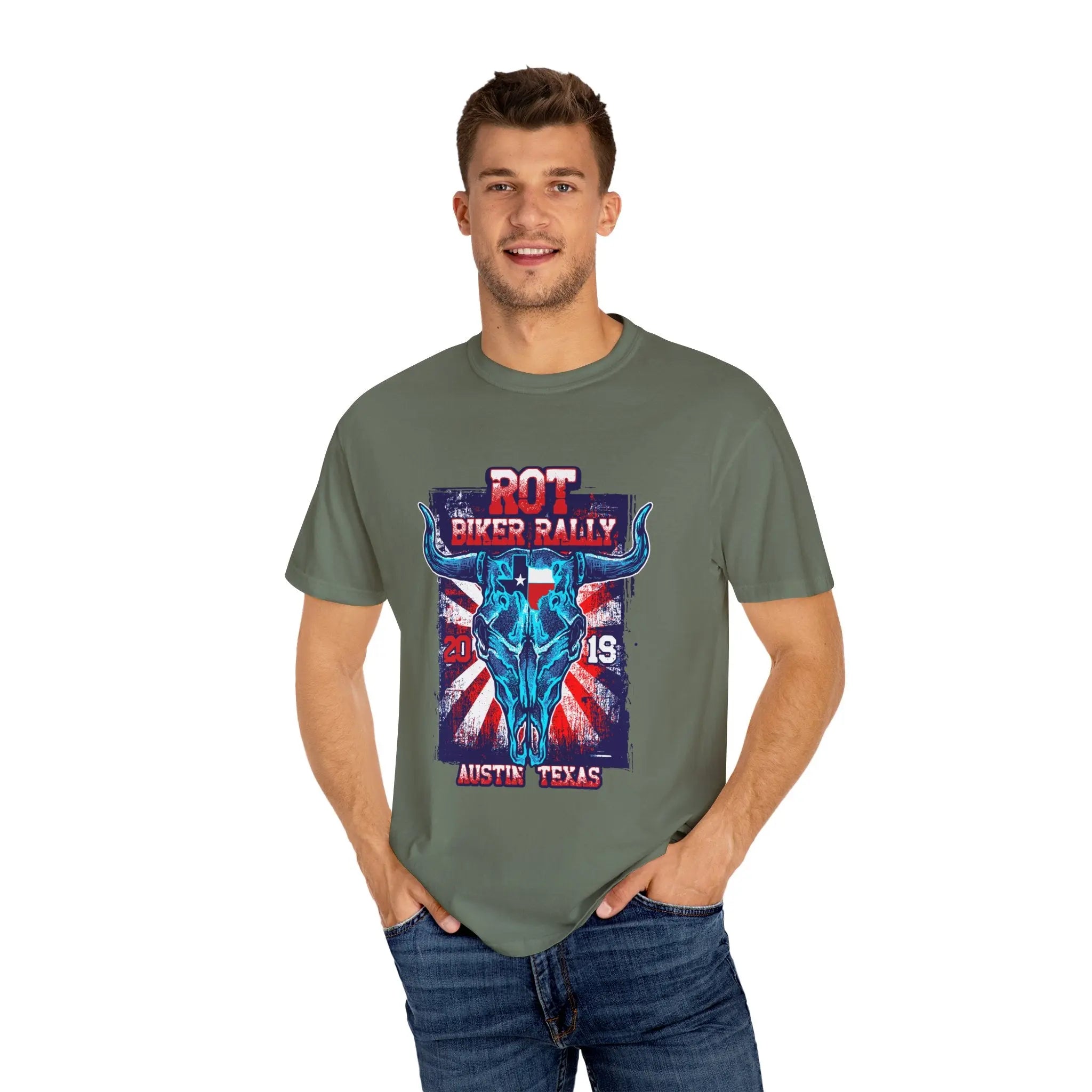ROT Biker Rally Austin Texas 2019 Graphic T-Shirt - Sinful Threads