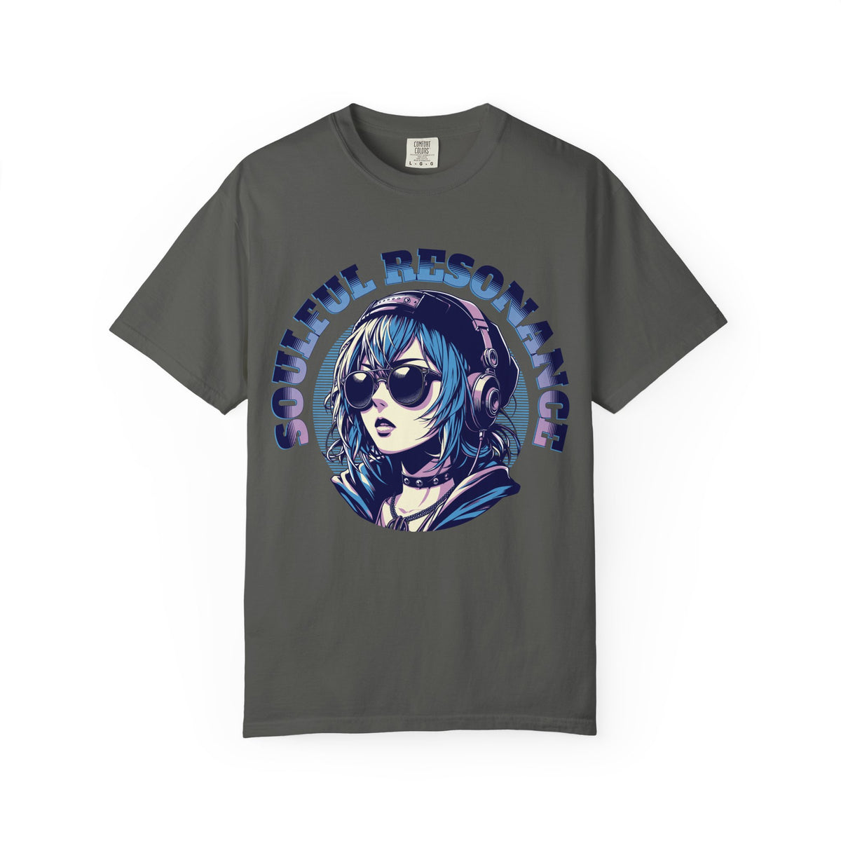 Soulful Anime Tee - Music Graphic Streetwear - Gift