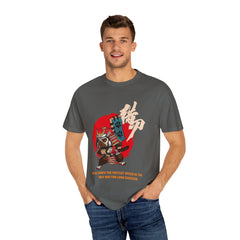 Pug Dog Graphic Tee Japanese Samurai Art Gift
