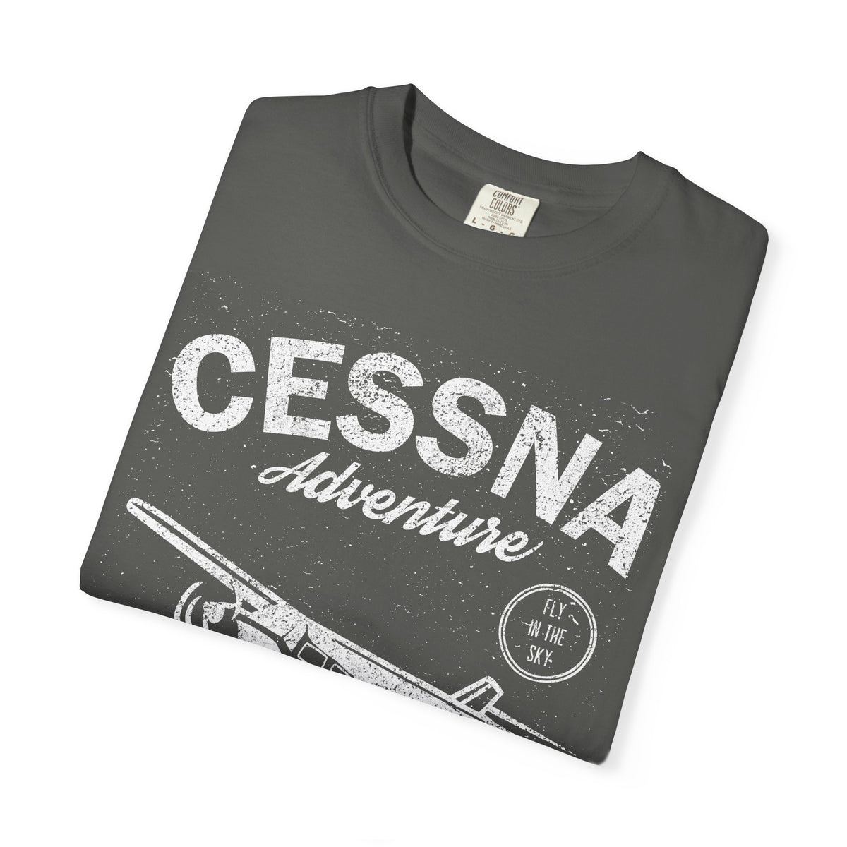 Cessna Adventure Travel Around The World Retro Airlines T-Shirt