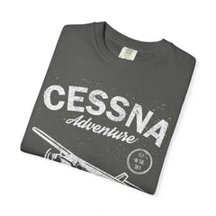 Cessna Adventure Travel Around The World Retro Airlines T-Shirt