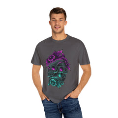 Floral Skull Gothic Tee Dark Art Alternative Fashion