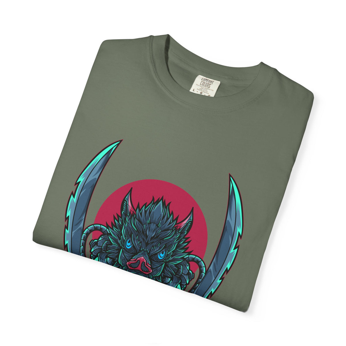 Wild Boar Beast Breathing Tee Modern Anime Graphic