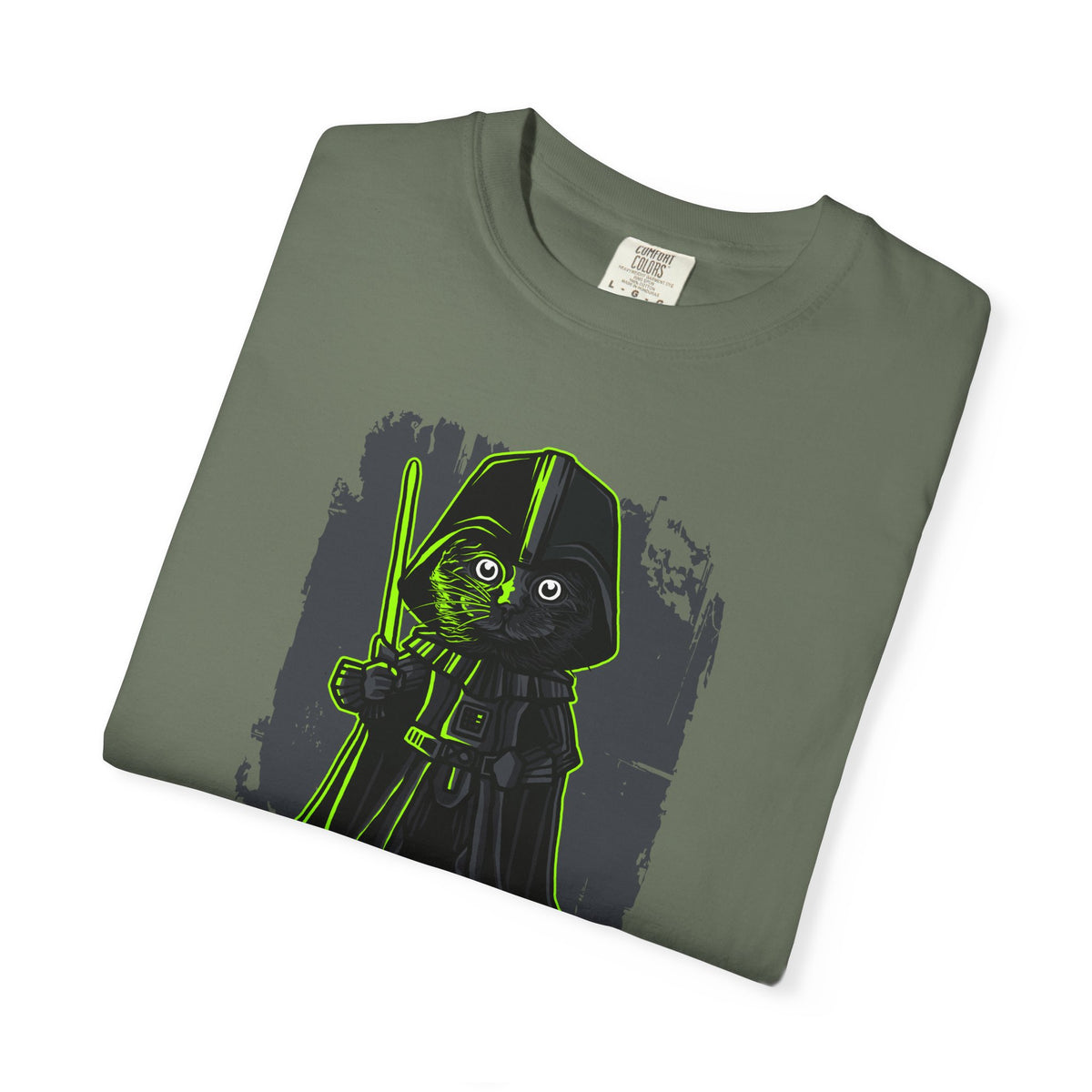 Galactic Cat Tee - Dark Lord - Sci-Fi Space Gift