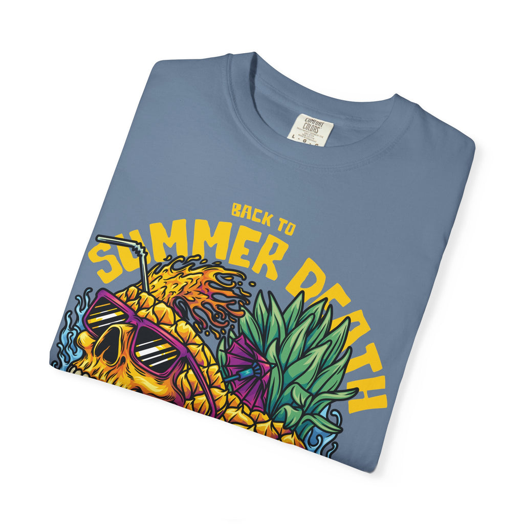 Pineapple Skull Tee - Tropical Skull Tee - Edgy Summer Gift - Sinful Threads