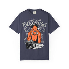 Count Blessings Tee – Boss Woman Wealth Mindset