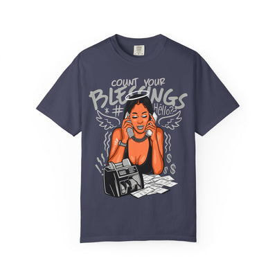 Count Blessings Tee – Boss Woman Wealth Mindset - Sinful Threads
