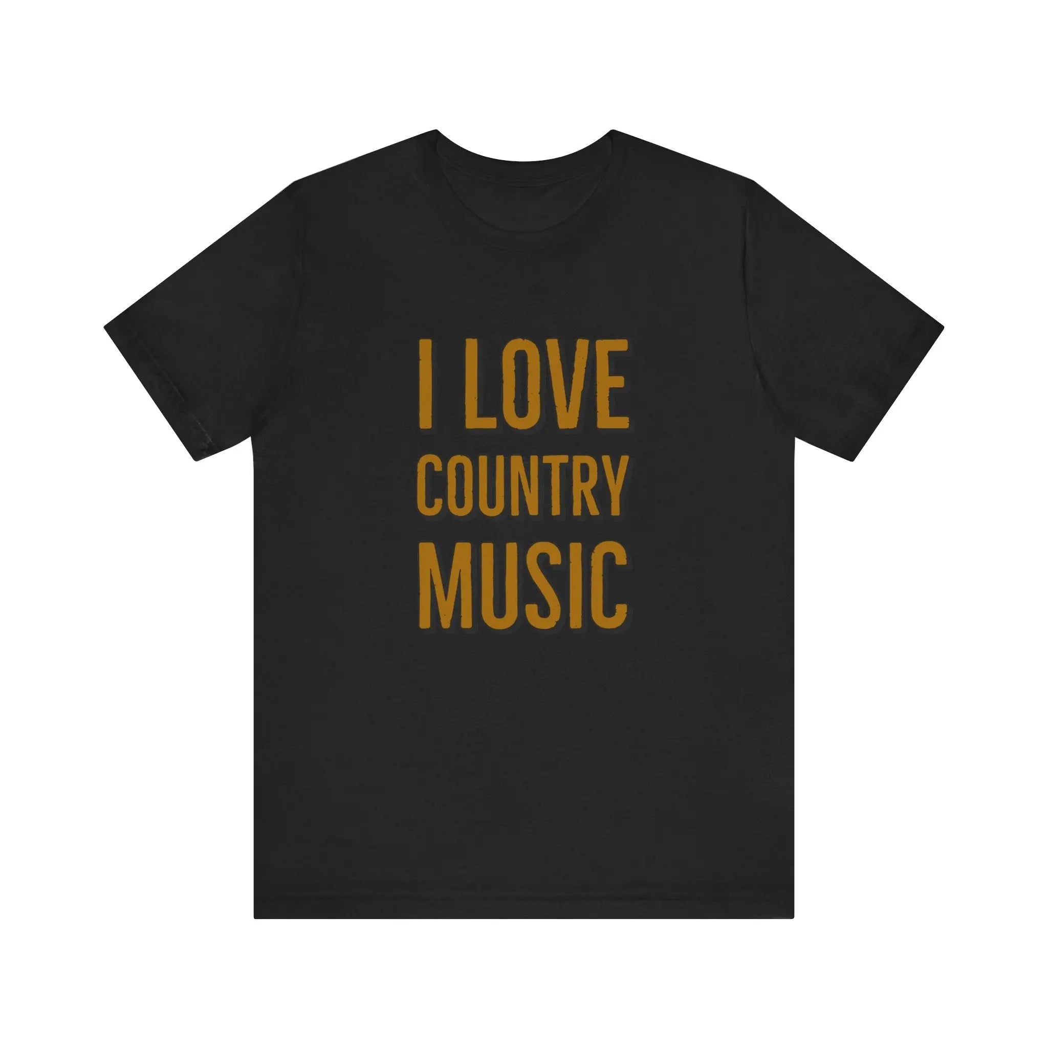 I Love Country Music Graphic Tee - Country Fan Festival Shirt Printify
