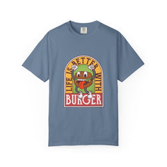 Cute Burger Shirt - Life Is Better Tee - Funny Foodie Gift