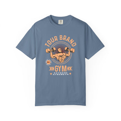 Strong People Gym Shirt - Tour Brand No 1 Design - Sinful Threads
