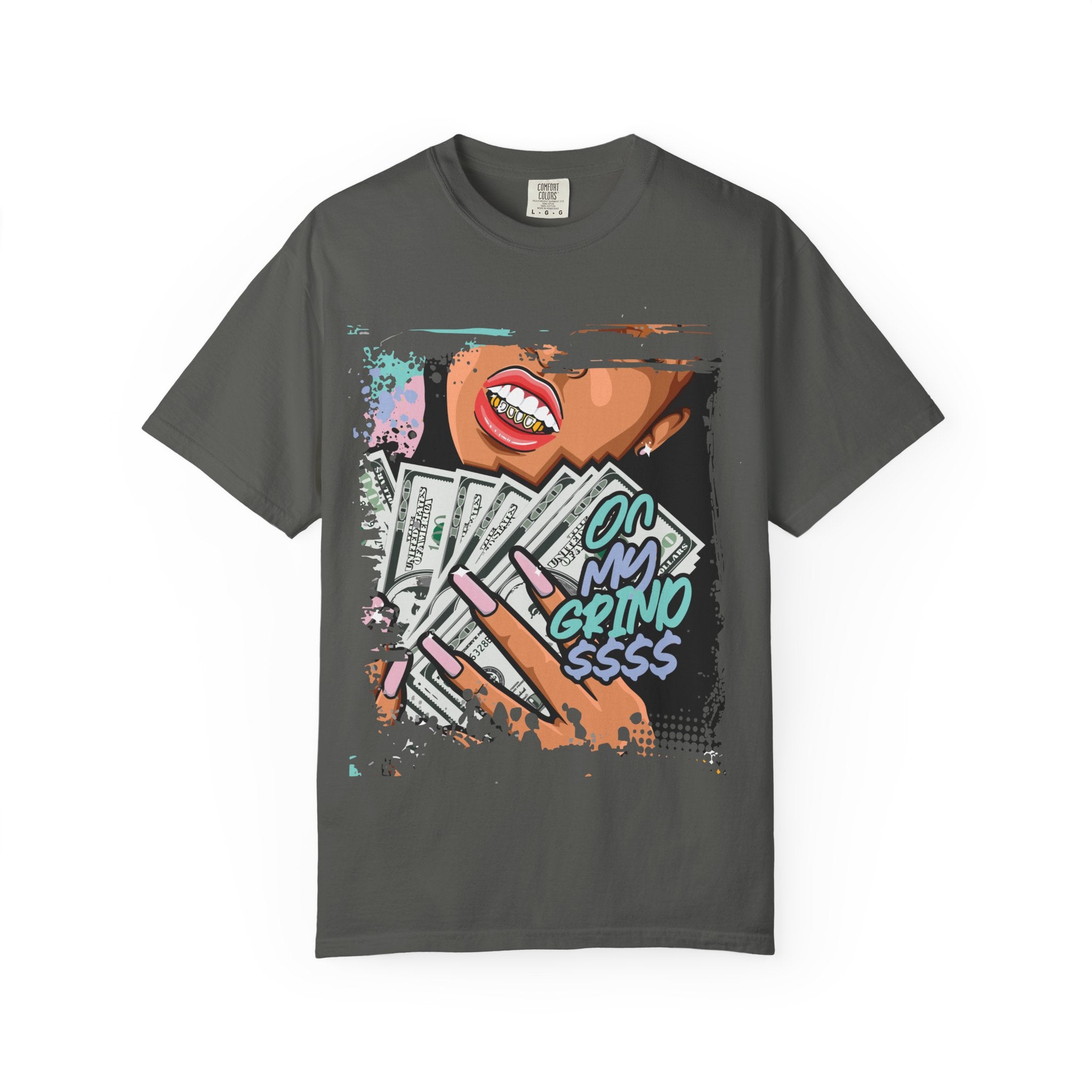 On My Grind Hustle Graphic Tee - Sinful Threads