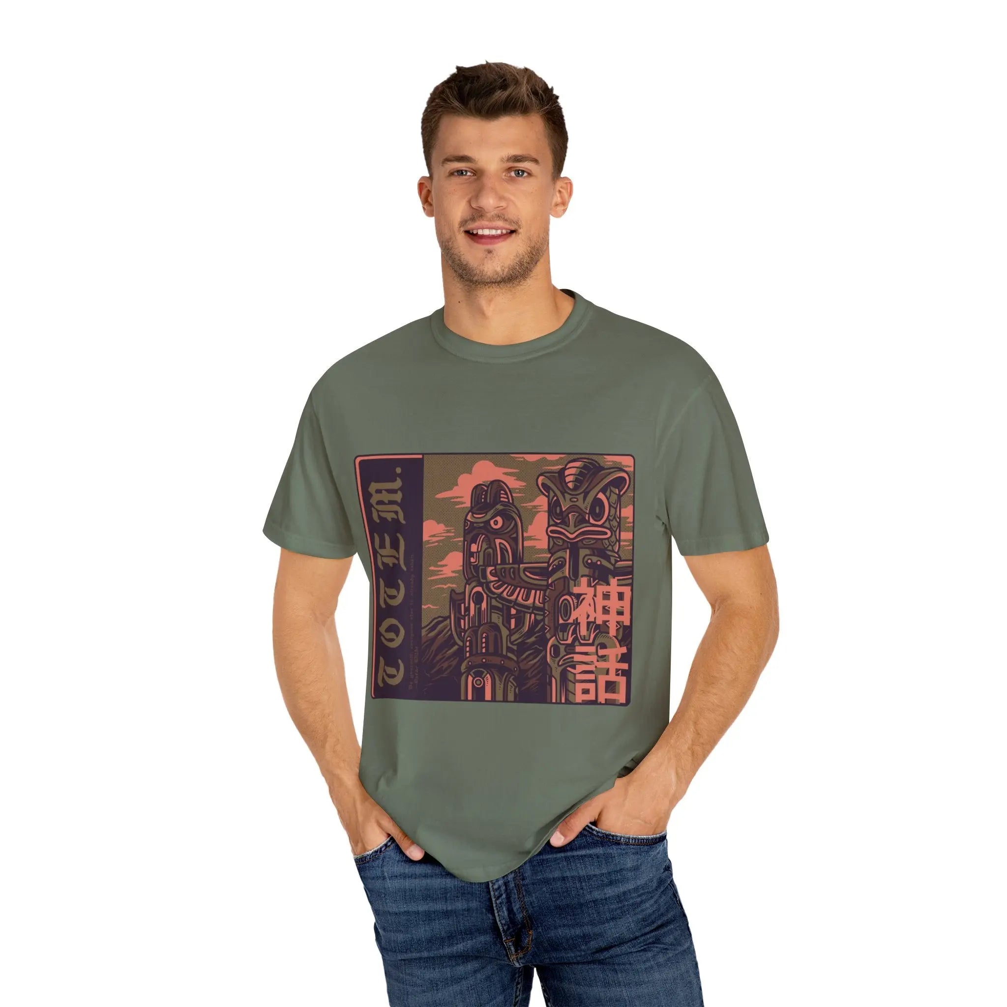 Totem Be Yourself Oscar Wilde Quote Design T-Shirt - Sinful Threads