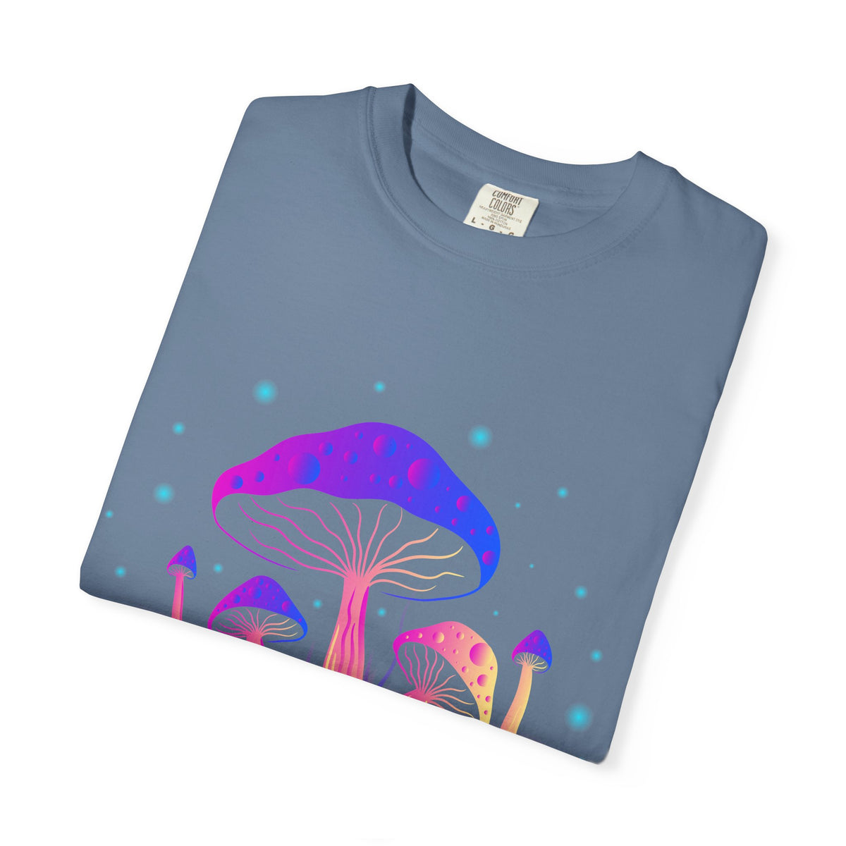 Psychedelic Mushroom Tee - Vibrant Trippy Fungi Art Gift
