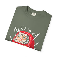 Daruma Good Luck Charm Japanese Graphic Tee Design