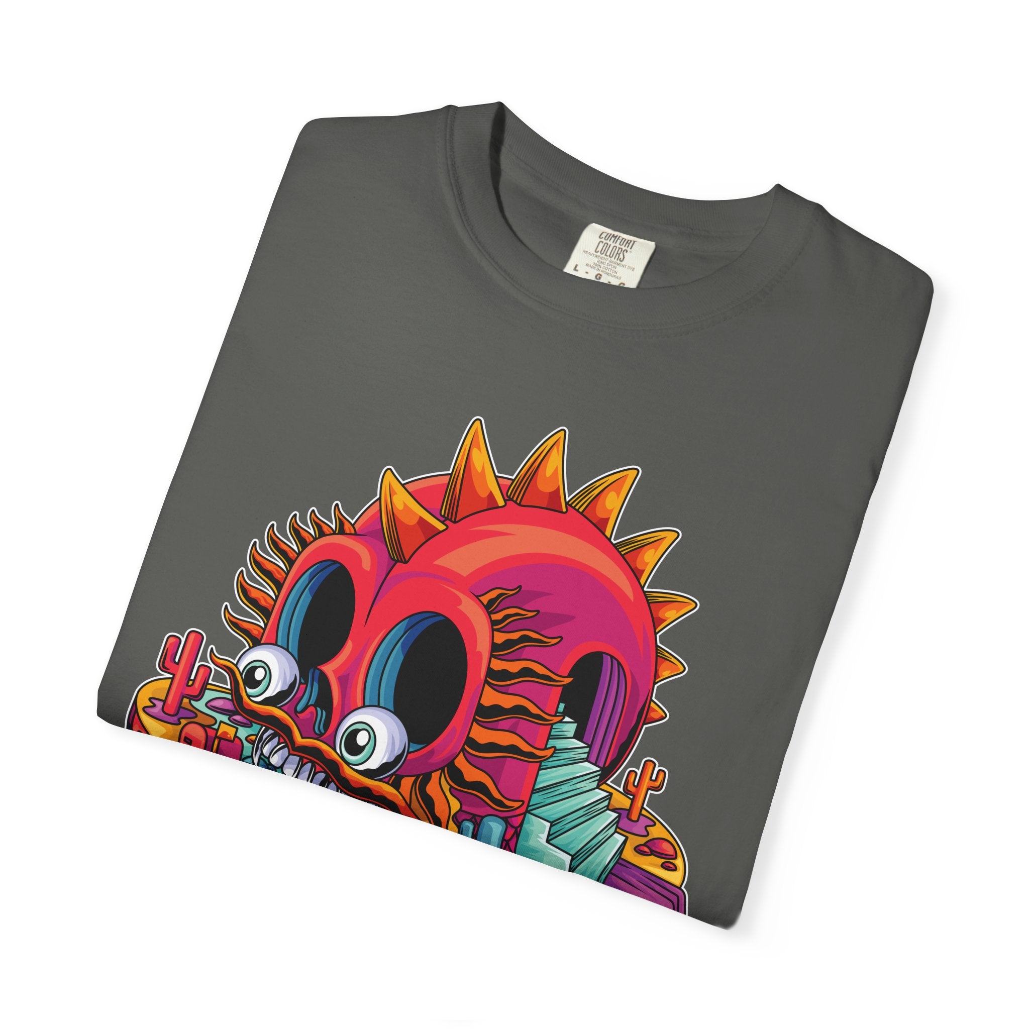 Fantasy Dragon Tee - Psychedelic Monument Valley Art Shirt - Sinful Threads