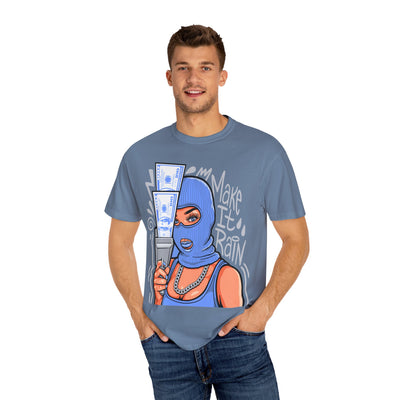 Money Gangster Shirt - Make It Rain Girl Tee for Hip Hop Fans - Sinful Threads