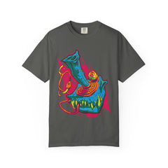 Surreal Gaming Tee - Monster Joystick Shirt for Arcade Fans