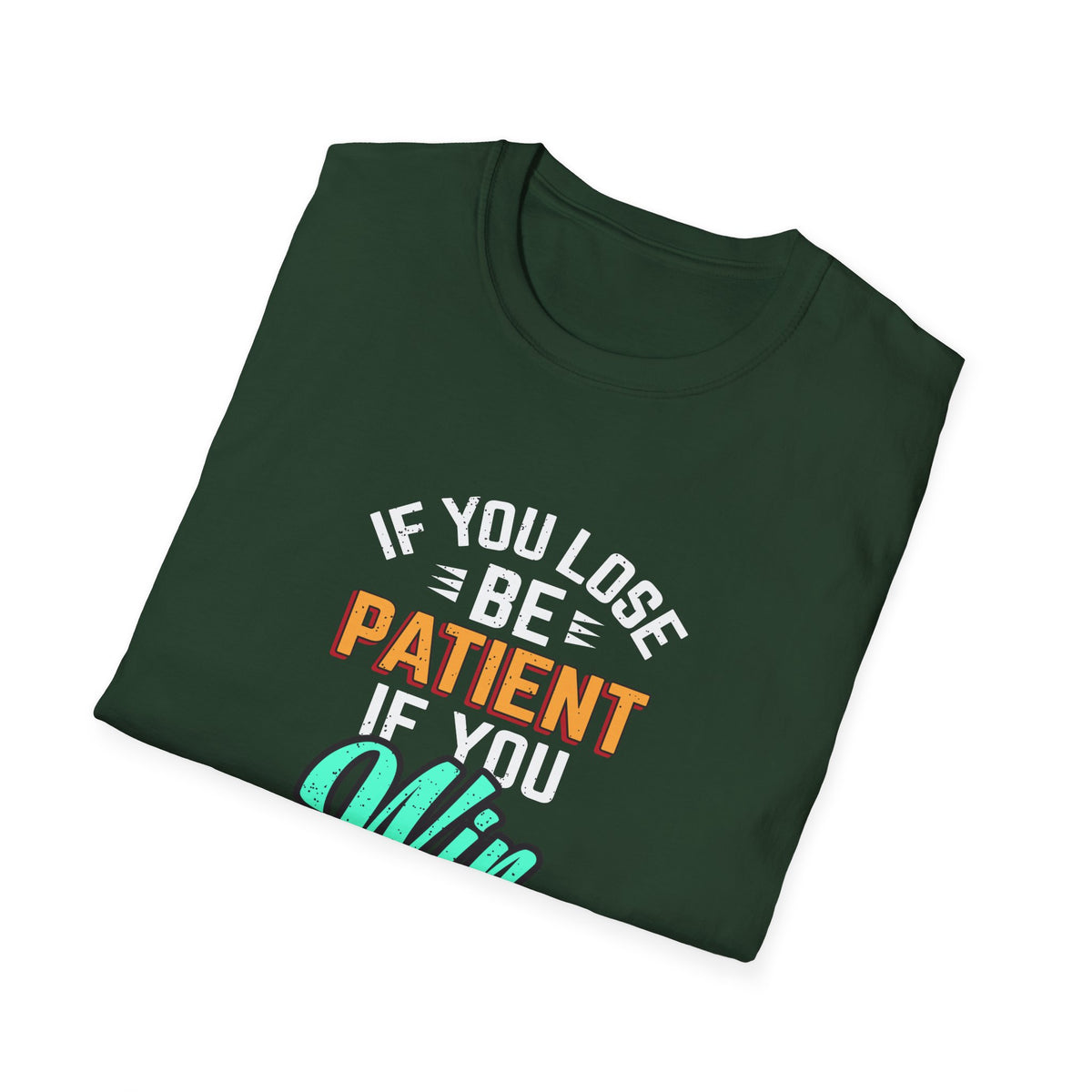Patient Humble Mindset Shirt - Sports Character Wisdom Tee