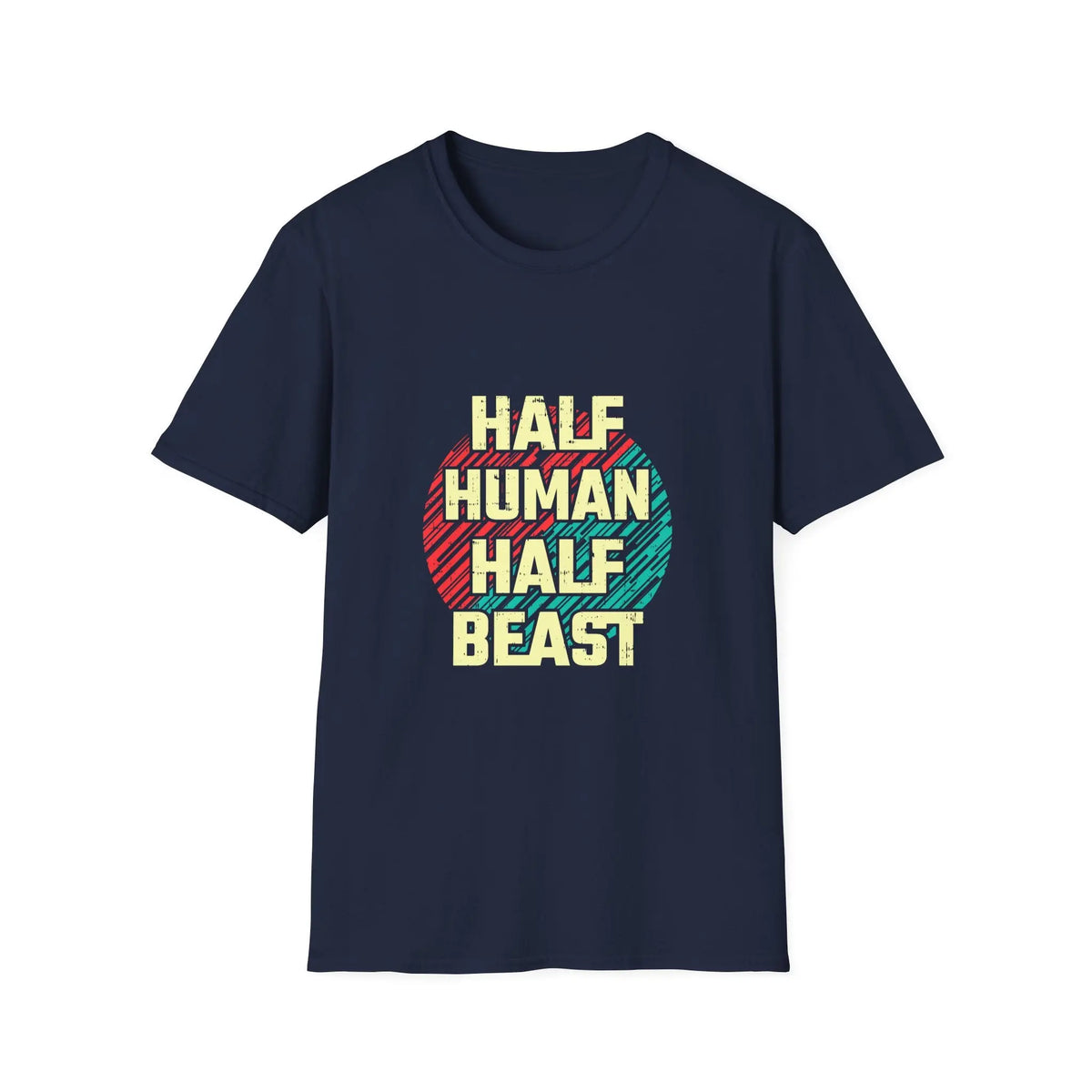 Half Human Half Beast T Shirt - Sinful Threads
