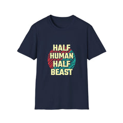 Half Human Half Beast T Shirt - Sinful Threads