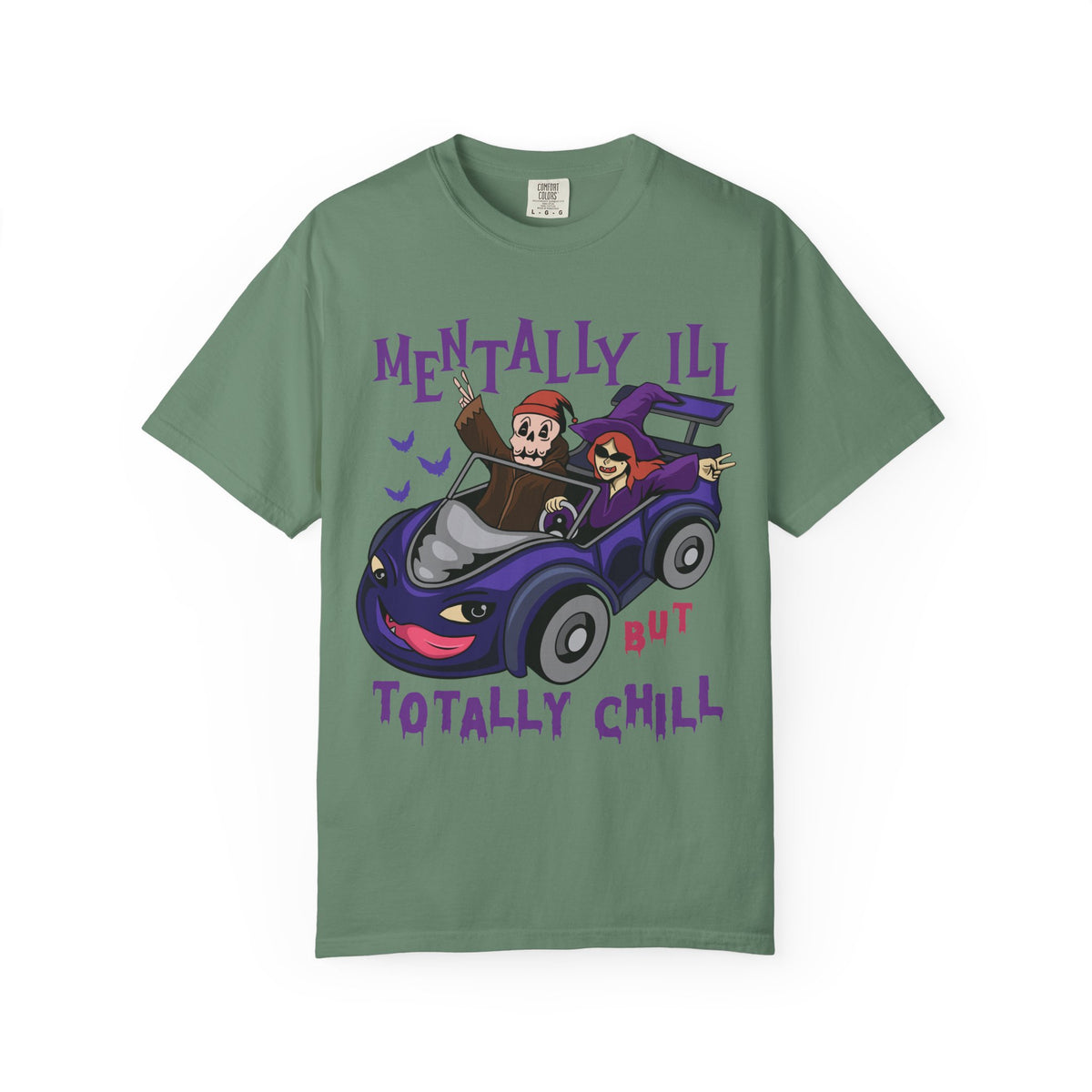 Mentally Ill Tee - Chill Halloween Funny Gift Shirt