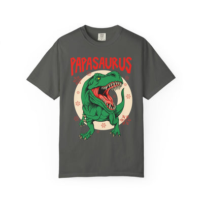 Christmas Papasaurus Shirt - Festive T-Rex Tee Holiday Gift - Sinful Threads