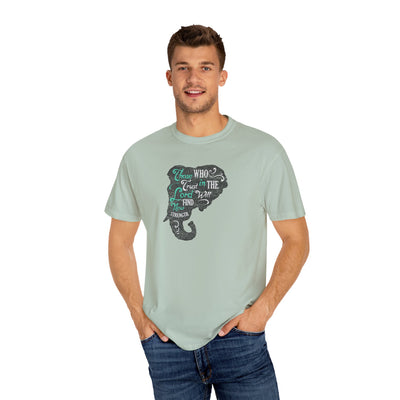 Trust in the Lord Will Find Strength Christian T-Shirt - Sinful Threads