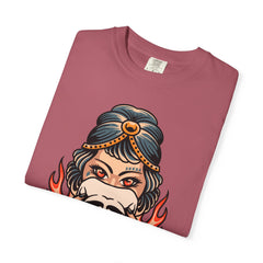 Traditional Tattoo Shirt - Fortune Teller Tee - Skull Graphic Top