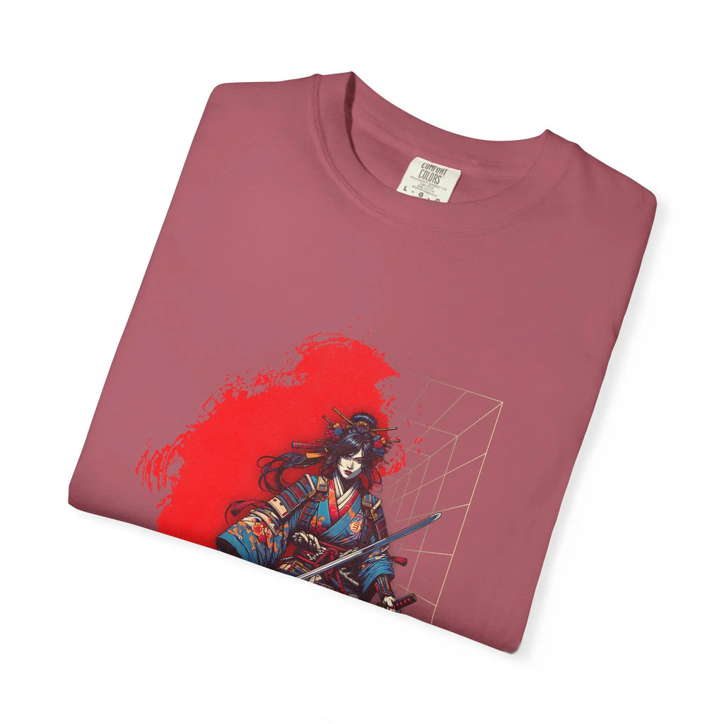Onna Bugeisha Tee - Samurai Warrior Art Geisha Katana - Sinful Threads