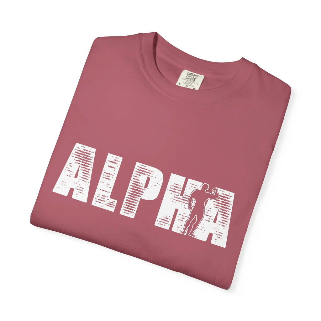Alpha Male Bodybuilder Tee - Premium Muscle Graphic Design Printify