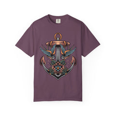 Nautical Anchor Shirt - Tattoo Style Tee, Maritime Gift