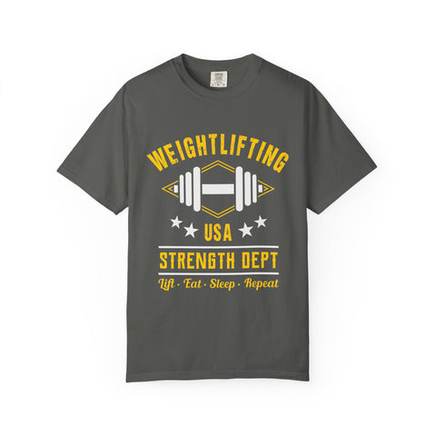 Lift Eat Sleep Repeat T-Shirt - USA Weightlifting