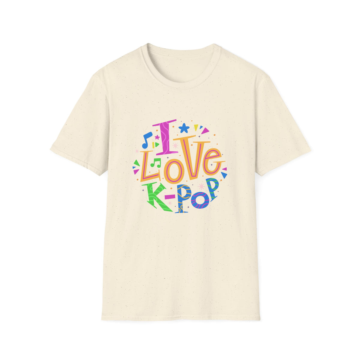 I Love K-Pop T Shirt - Korean Wave Fandom Pride & Culture