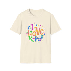 I Love K-Pop T Shirt - Korean Wave Fandom Pride & Culture