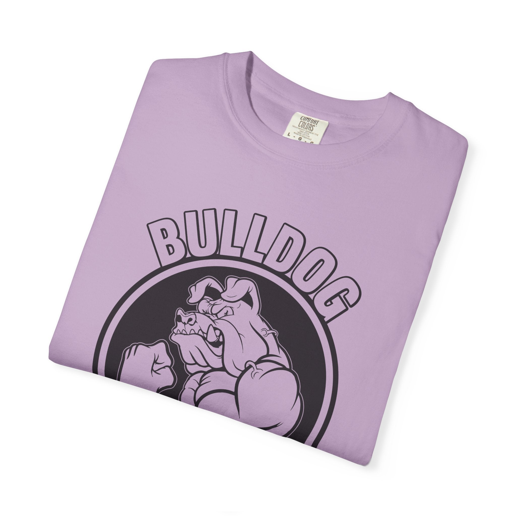 Bulldog Fitness Muscle Graphic Tee - Strength Mindset - Sinful Threads