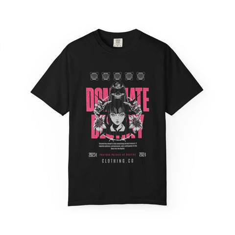 Gothic Skull Tee - Fearless Dark Anime Aesthetic Girl
