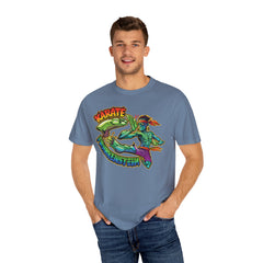 Karate Frankenstein Shirt - Monster Martial Arts Tee for Horror Fans