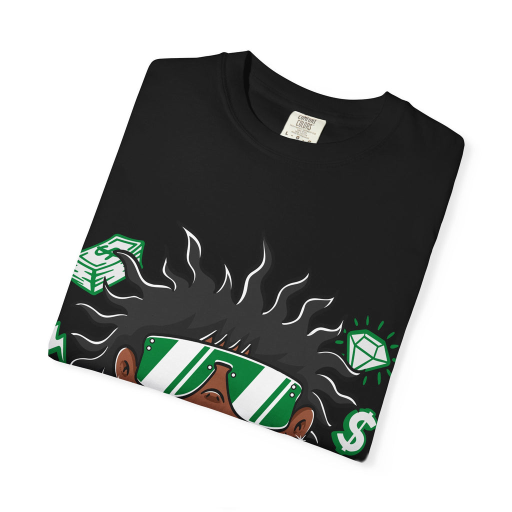 Gold Grill Tee – Hip Hop Cartoon Shirt for Street Culture - Sinful Threads