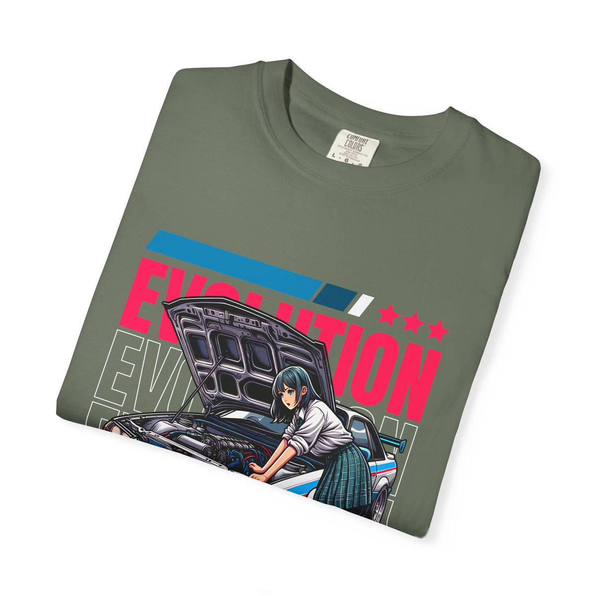 R32 Skyline Tee - JDM Drift Culture Anime Girl Art