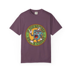Funny Coffee Shirt - Tired Needs Coffee - Sarcastic Quote Tee
