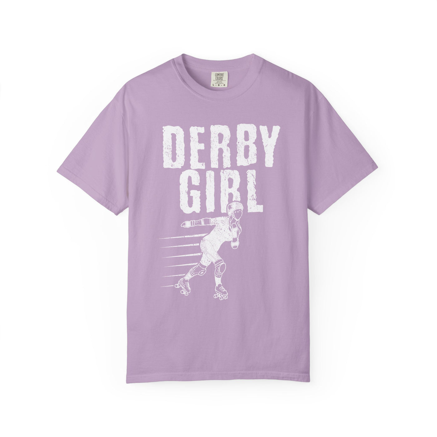 Derby Girl Skater Illustration Sports Design T-Shirt - Sinful Threads
