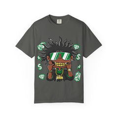 Gold Grill Tee – Hip Hop Cartoon Shirt for Street Culture