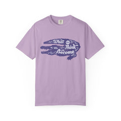 What We Think We Become Alligator Motivational T-Shirt - Sinful Threads