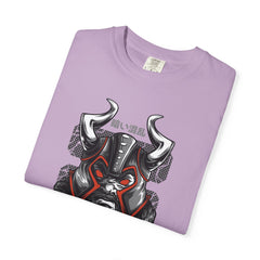 Strong Knight Design with Bold Graphics T-Shirt