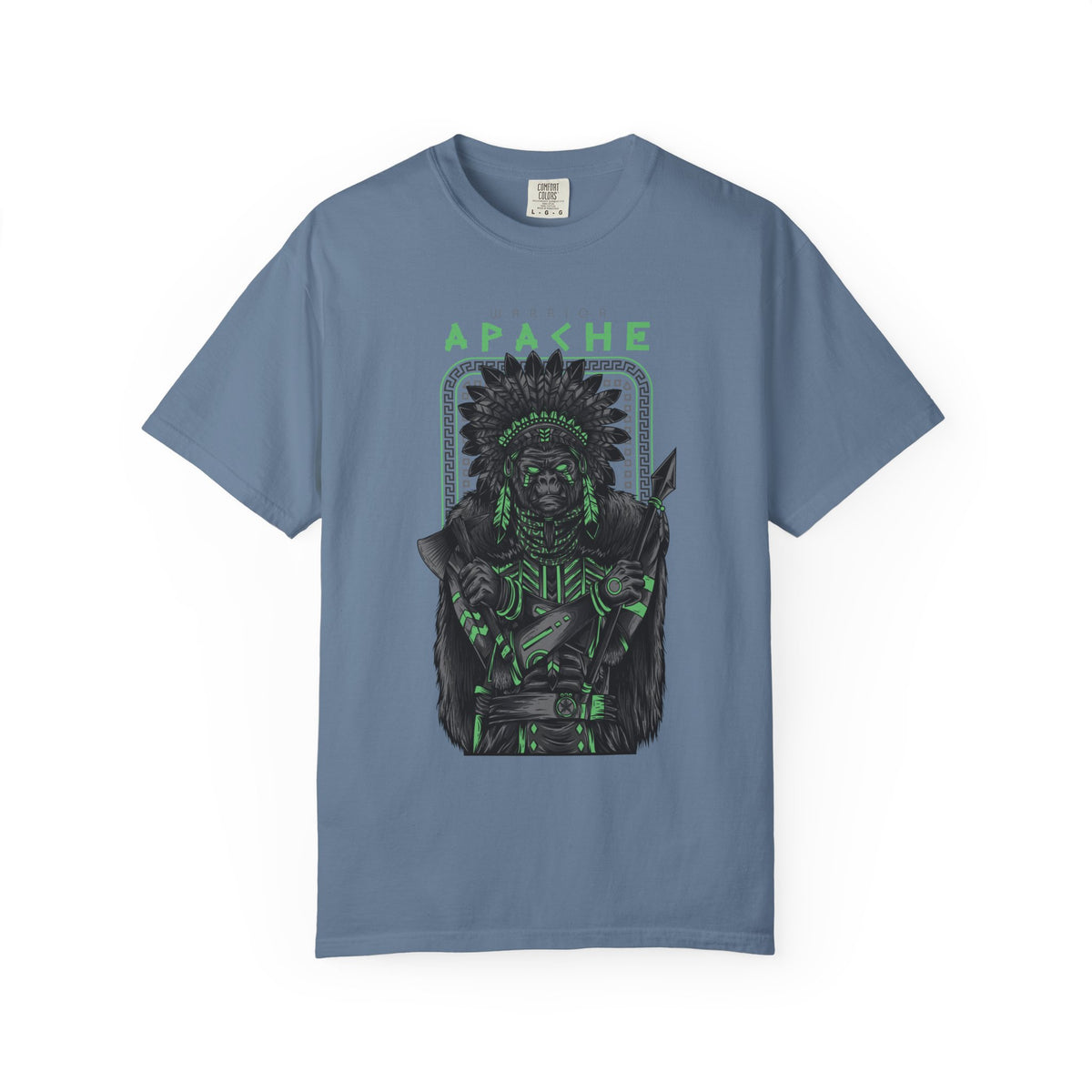 Warrior Apache Unique Graphic Illustration T-Shirt