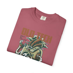 Vintage Robot Post Of The End Futuristic Style T-Shirt
