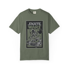 Skateboard Tee Gift - Sci Fi Trooper Funny Skate Wars