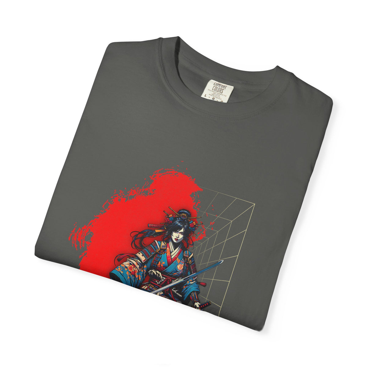 Onna Bugeisha Tee - Samurai Warrior Art Geisha Katana
